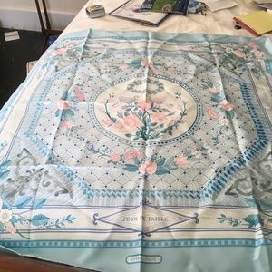 Hermes floral scarf